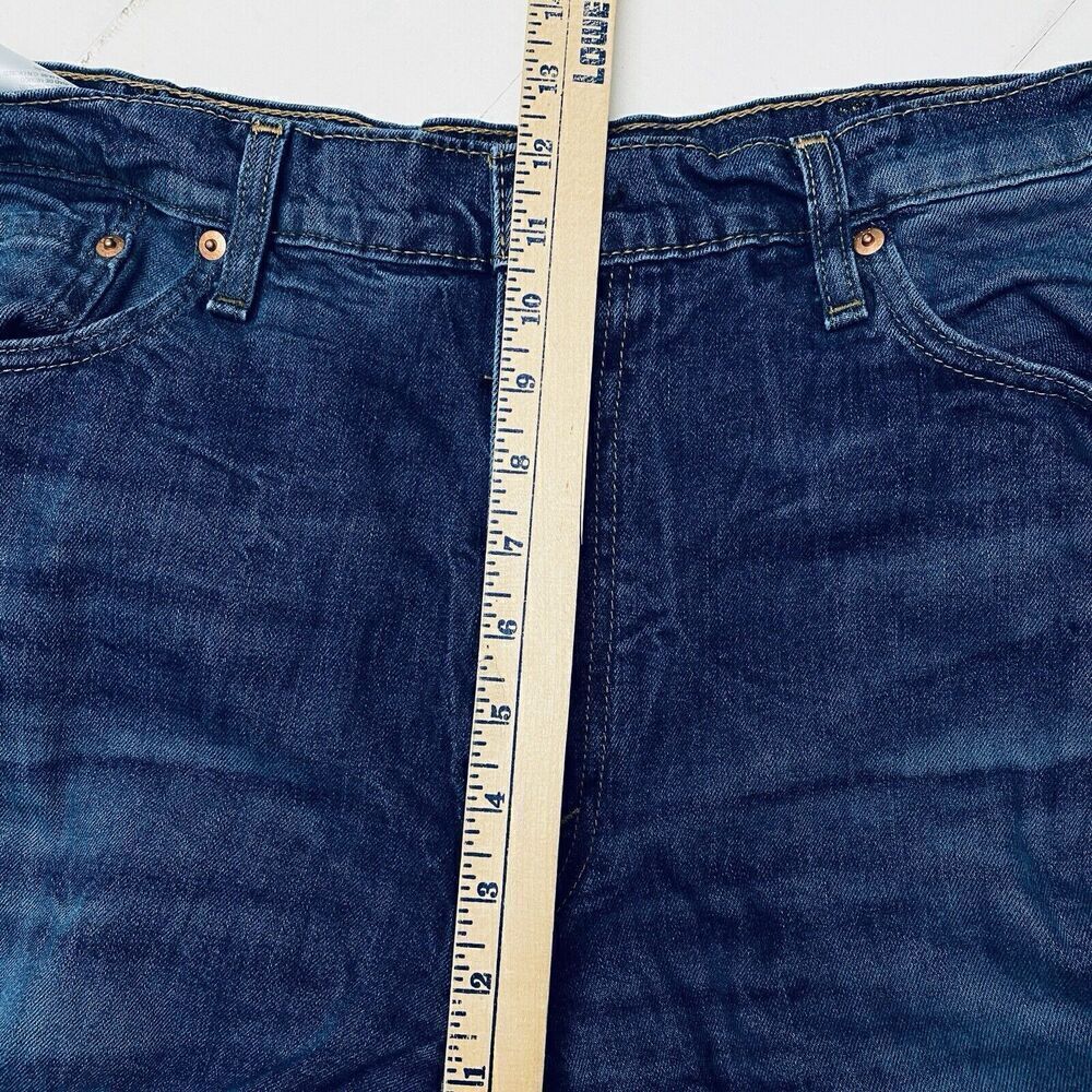 Levi's 541 Jeans Straight Leg Blue Denim Mens 40x32 Classic Medium Dark Wash - Picture 12 of 16